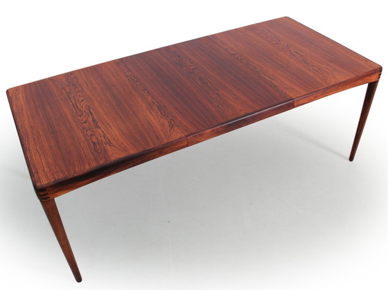Image 1 of Uitschuifbare Rio Rosewood eettafel. 6/8 Pers.