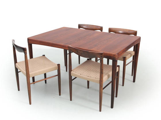 Image 1 of Uitschuifbare Rio Rosewood eettafel. 6/8 Pers.