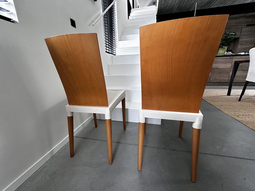 2x Kartell 'Miss Trip' stoel