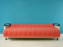 Vintage bank met slaapfunctie jaren 60