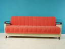 Vintage bank met slaapfunctie jaren 60