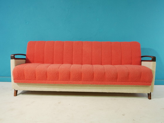 Image 1 of Vintage bank met slaapfunctie jaren 60