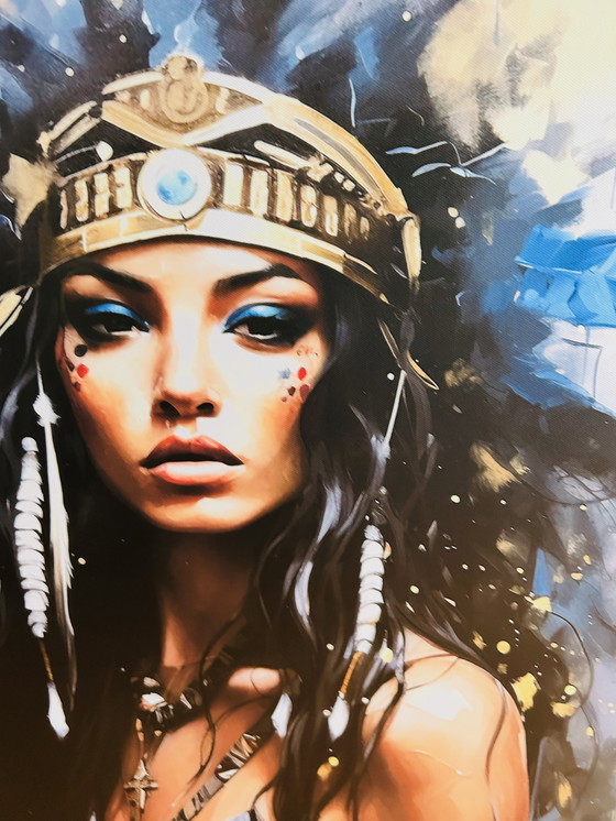 Image 1 of Giclee Chroma - Golden Sioux