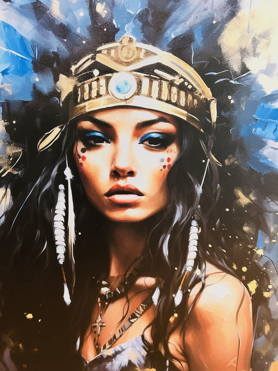 Image 1 of Giclee Chroma - Golden Sioux