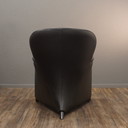 Leolux Excalibur lederen fauteuil & Krukjes