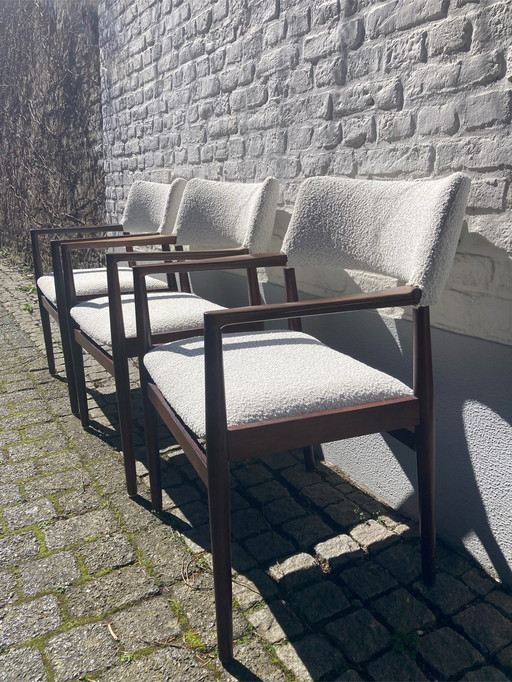 3x  Danish armchair Erik wørts voor Soro stolefrabrik