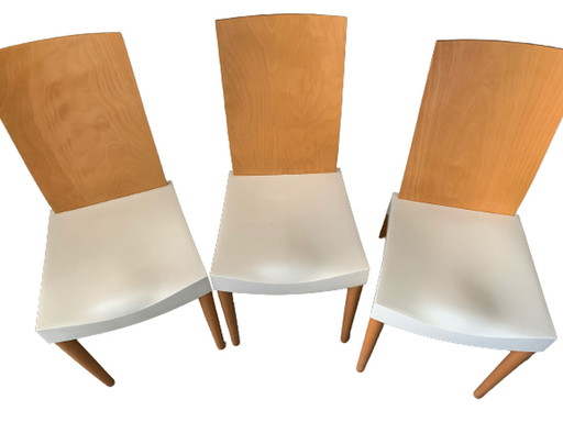 4 x Philippe Starck Miss Trip stoelen