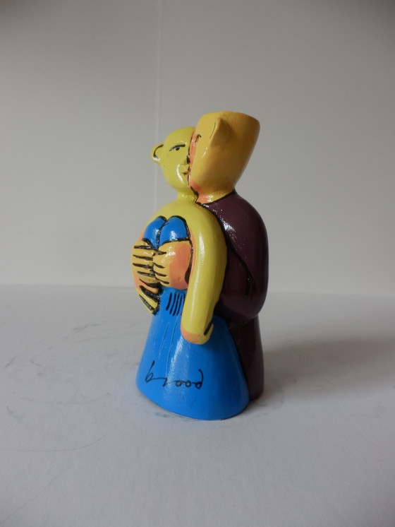 Image 1 of HERMAN BROOD  Sculptuur van Kunsthars  ALS IK JOU NIET HAD