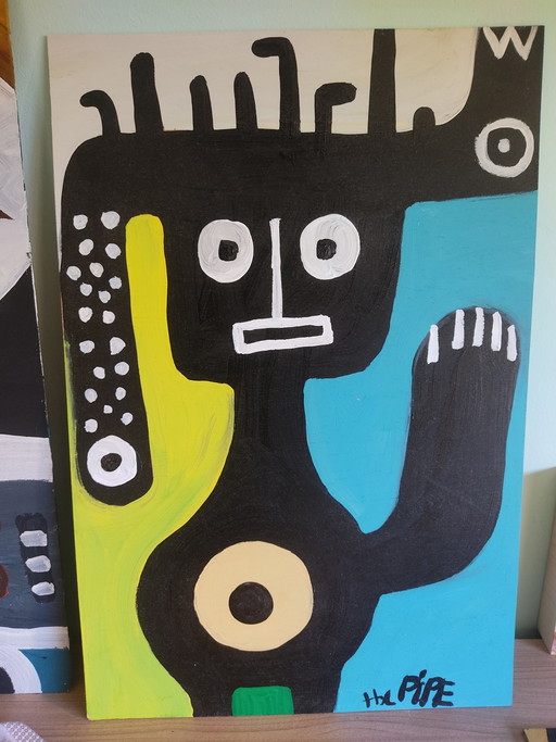 Acryl – kunst, Other, Wood (photo 2 of 5)