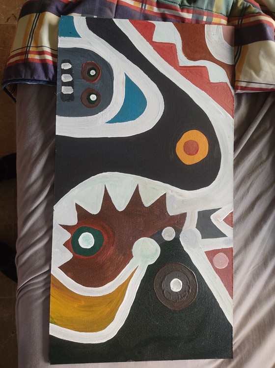 Acryl – Kunst, Other, Wood (photo 3 of 5)