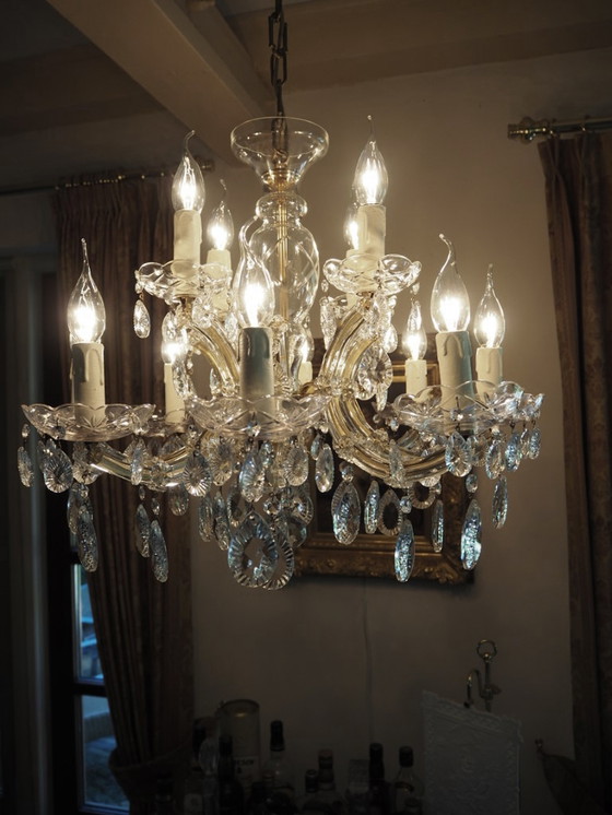 Image 1 of Vintage Maria Theresia kroonluster