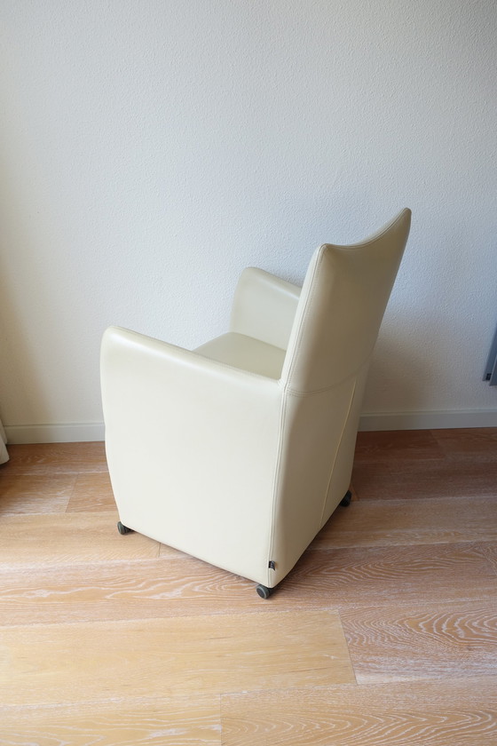 Image 1 of 4 Jess lederen fauteuiltjes