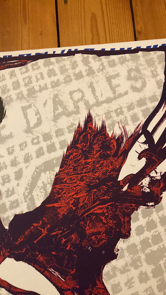 Image 1 of Alechinsky vintage poster 1990