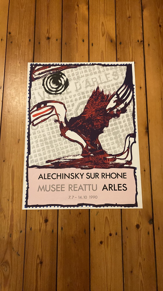 Image 1 of Alechinsky vintage poster 1990