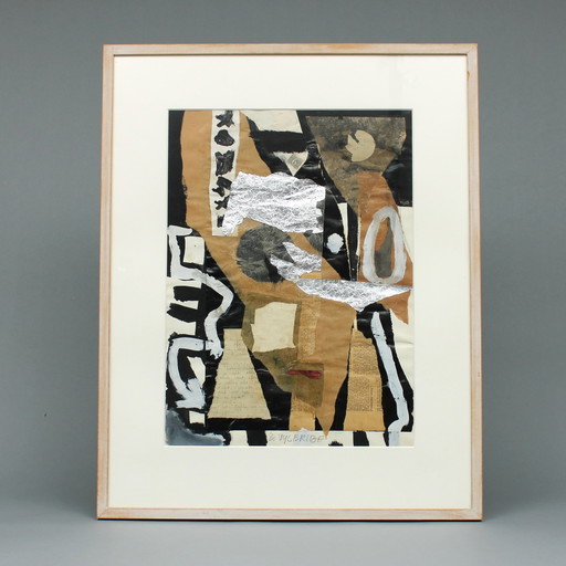 Ernst Vijlbrief, "Special Delivery" 1960, collage/gemengde techniek