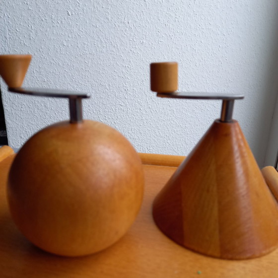 Image 1 of Vintage peper- en zoutvaatjes