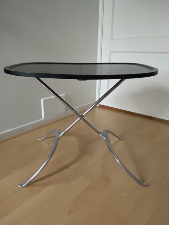 Image 1 of Leopoldo Citterio & Oliver Glen Low Minimalist Designed Folding Side Table