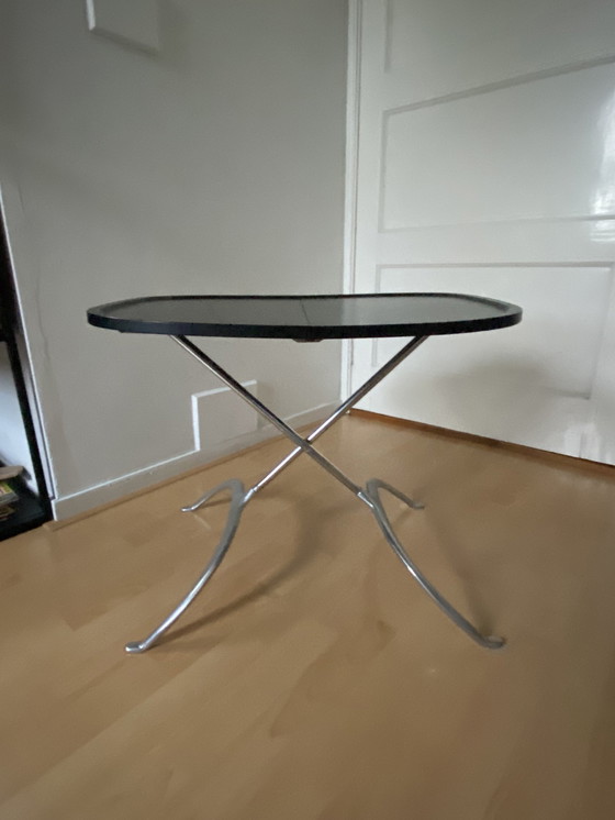 Image 1 of Leopoldo Citterio & Oliver Glen Low Minimalist Designed Folding Side Table