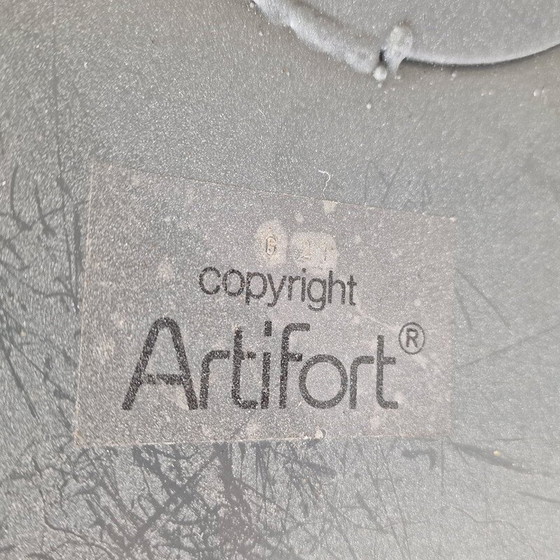 Image 1 of Vintage model F506 fauteuil in wollen stof van Geoffrey Harcourt voor Artifort, 1970