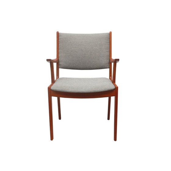 Image 1 of Vintage teakhouten fauteuil van Johannes Andersen voor Uldum Möbelfabrik, Denemarken 1960