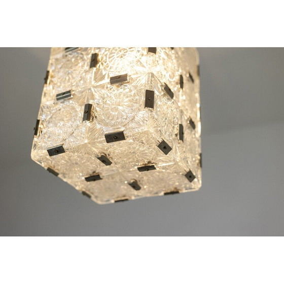 Image 1 of Vintage hanglamp in glas van Kamenicky Senov, 1970