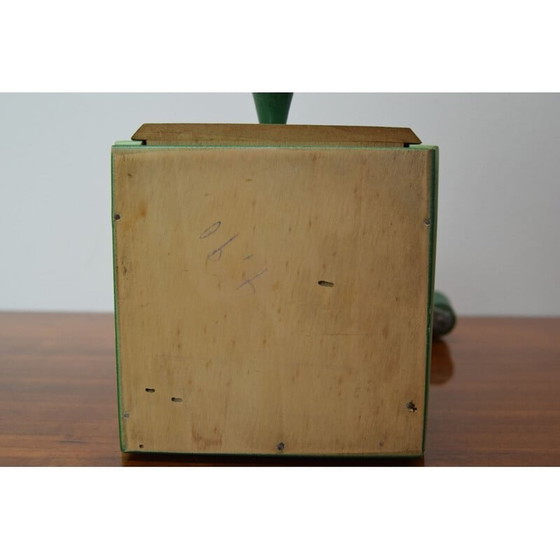 Image 1 of Vintage houten en metalen koffiemolen, Duitsland 1950