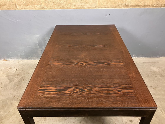 Image 1 of Wenge Uitschuifbare Tafel Bureau Mid Century 