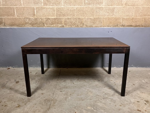 Wenge Uitschuifbare Tafel Bureau Mid Century 