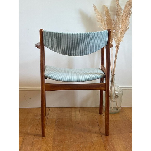 Vintage teakhouten fauteuil van Tharengaard, Denemarken 1960