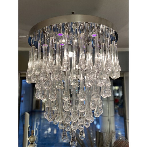 Vintage kroonluchter van Murano-glas, 2015