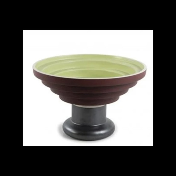 Image 1 of Vintage aardewerken schaal van Ettere Sottsass, jaren 1956