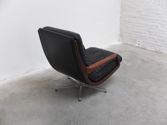 Image 1 of Zeldzame Swivel Lounge Stoel Door Eugen Schmidt Voor Soloform, 1960S