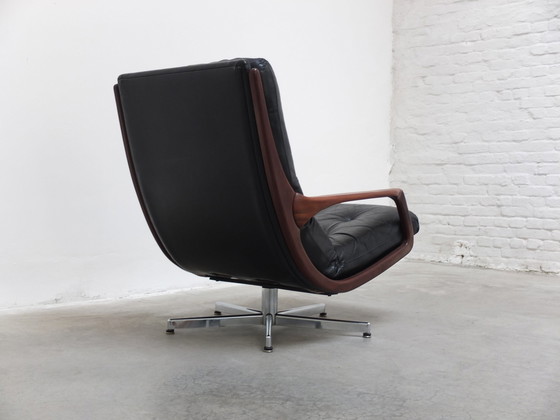 Image 1 of Zeldzame Swivel Lounge Stoel Door Eugen Schmidt Voor Soloform, 1960S