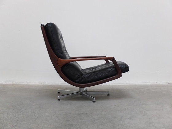 Image 1 of Zeldzame Swivel Lounge Stoel Door Eugen Schmidt Voor Soloform, 1960S