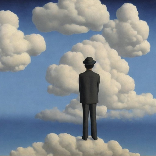 Rene Magritte  --Clouds