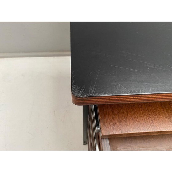 Image 1 of Vintage bureau van Jules Wabbes voor Universal Furniture, België 1960