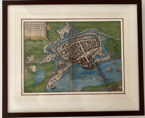 Image 1 of 1625 Historische Plattegrond Zaltbommel