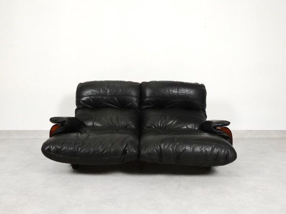 Image 1 of Ligne Roset Marsala - Zwart Leder