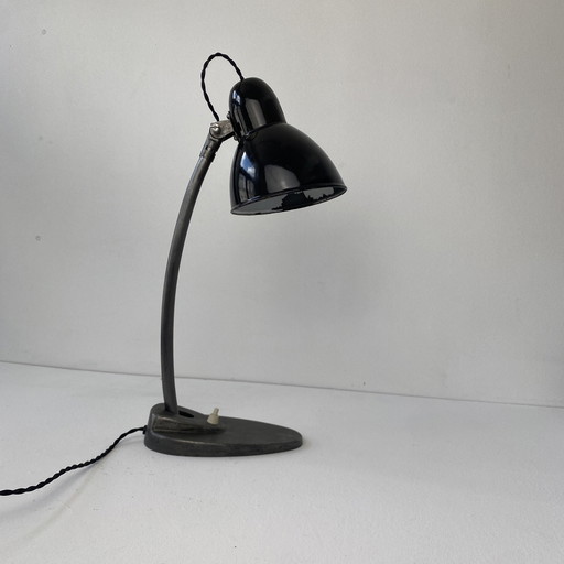 Antieke Bauhaus "Jacobus" industriële bureaulamp