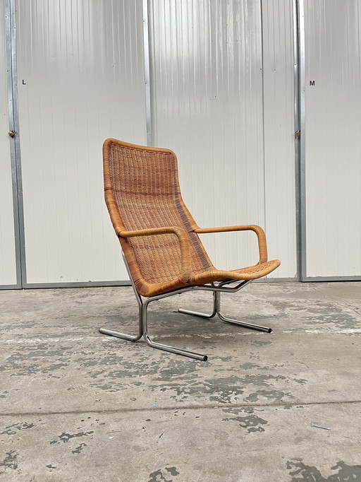 Lounge Fauteuil In Riet, Dirk Van Sliedrecht