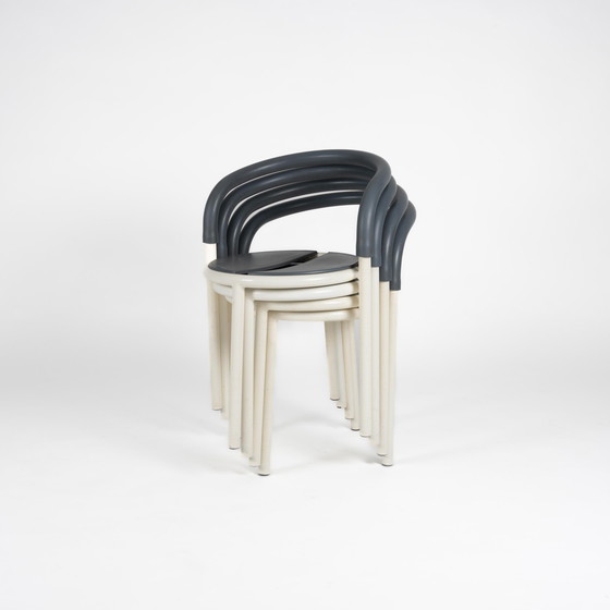 Image 1 of Niels Gammelgaard Voor Fritz Hansen/Pelikan Design 1980S Stoelen