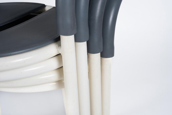 Image 1 of Niels Gammelgaard Voor Fritz Hansen/Pelikan Design 1980S Stoelen