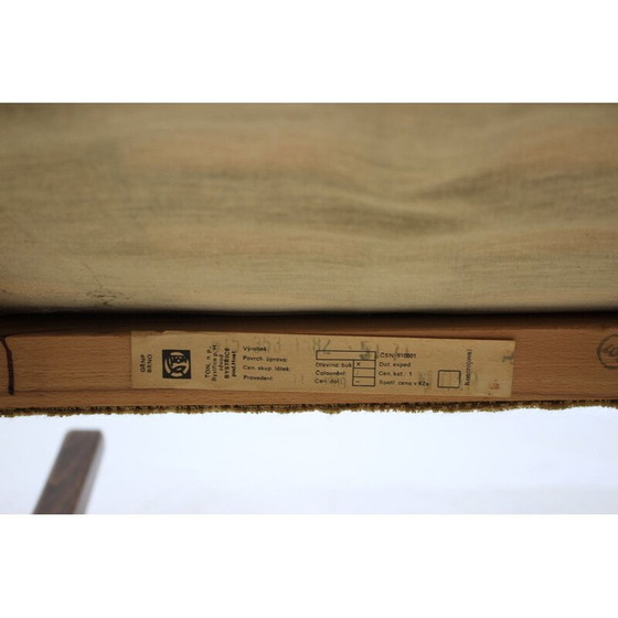 Image 1 of Vintage schommelstoel, Tsjecho-Slowakije 1950