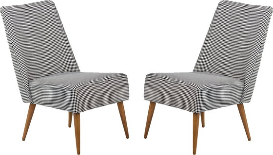 Image 1 of Mid Century Tsjecho-Slowaakse fauteuils, 1950S, set van 2