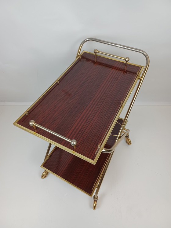 Image 1 of Vintage serveerwagen trolley bar