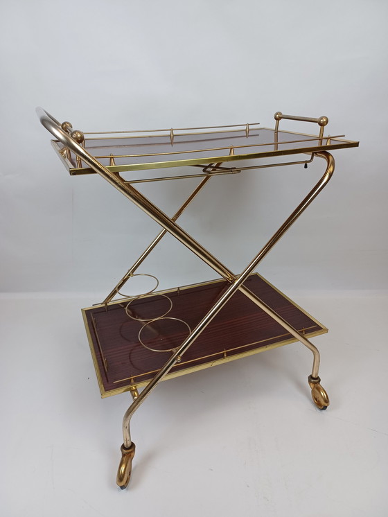 Image 1 of Vintage serveerwagen trolley bar