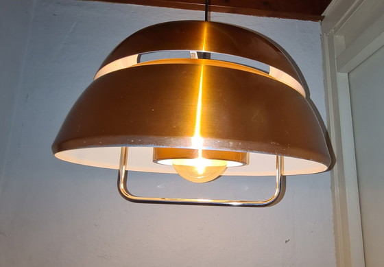 Image 1 of Vintage Space Age Hanglamp / Lakro Amstelveen Hanglamp.