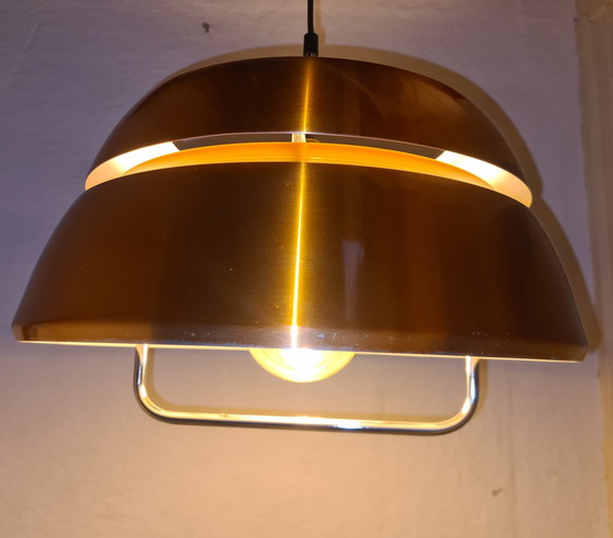 Image 1 of Vintage Space Age Hanglamp / Lakro Amstelveen Hanglamp.