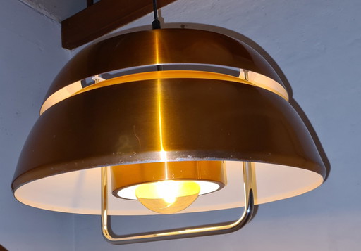 Vintage Space Age Hanglamp / Lakro Amstelveen Hanglamp.