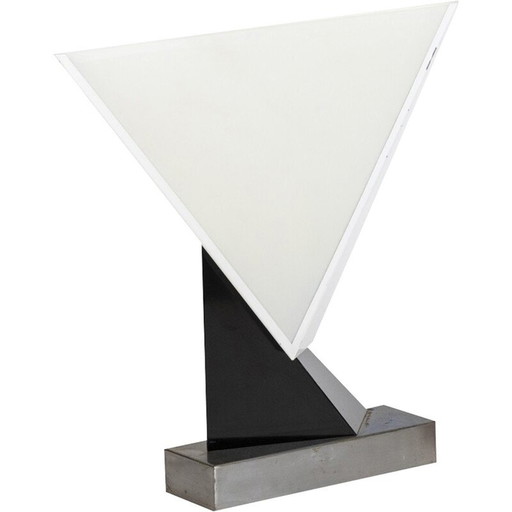 Geometrische vintage lamp van Curtis en Jeré, 1983